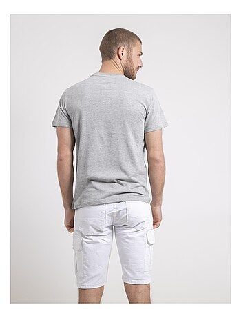 T-shirt col rond pur coton nelizio