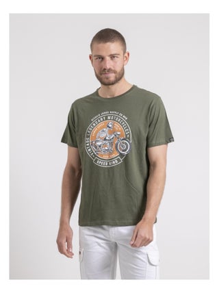T-shirt col rond pur coton NELIZIO