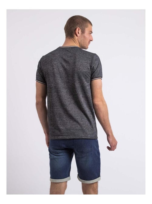 T-shirt col rond pur coton NENALO - Kiabi