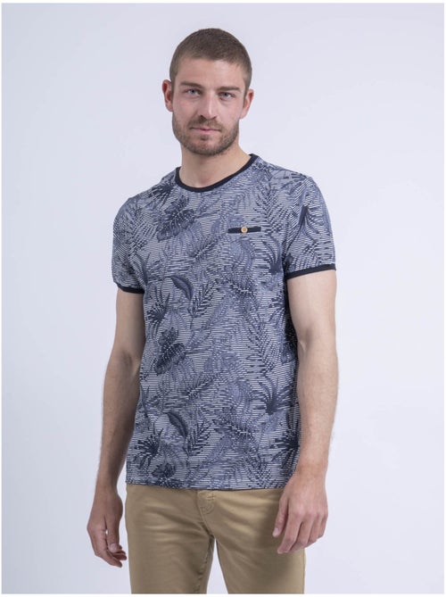 T-shirt col rond pur coton NENOLANGE - Kiabi