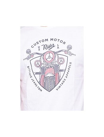 T-shirt col rond pur coton NERLIN
