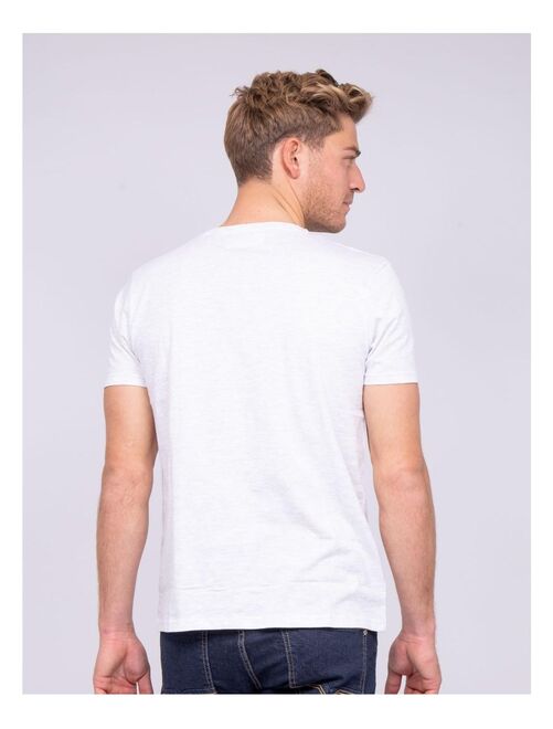 T-shirt col rond pur coton NERLIN - Kiabi