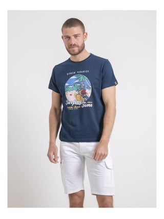 T-shirt col rond pur coton NEROMAX