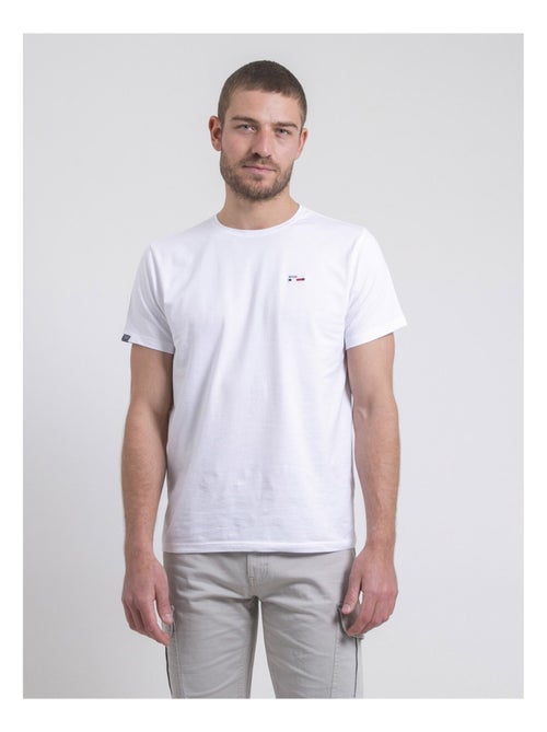 T-shirt col rond pur coton NEROTEN - Kiabi