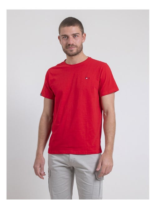 T-shirt col rond pur coton NEROTEN - Kiabi