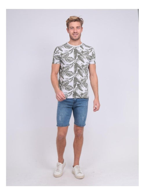 T-shirt col rond pur coton NETOMAN - Kiabi