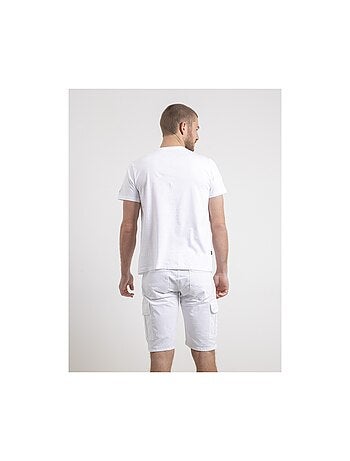 T-shirt col rond pur coton NEVENOU