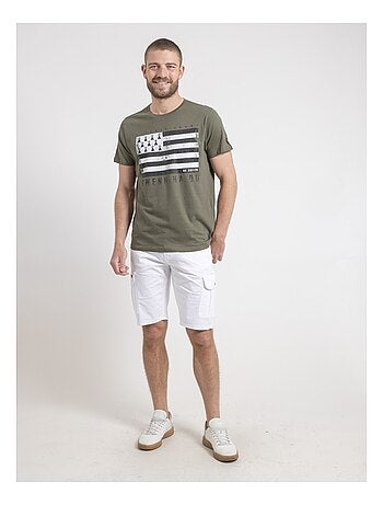 T-shirt col rond pur coton NEVENOU