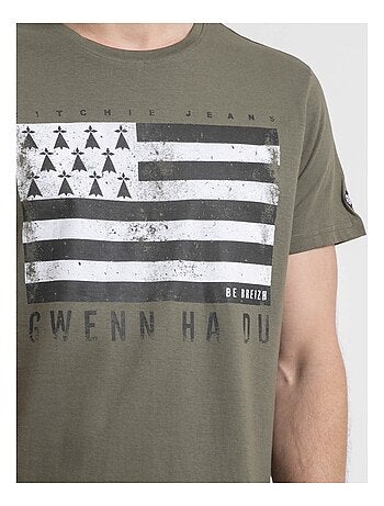 T-shirt col rond pur coton NEVENOU