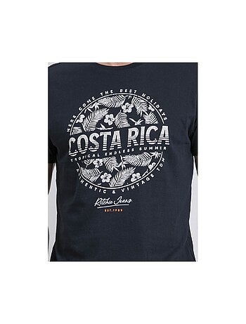T-shirt col rond pur coton nevolta