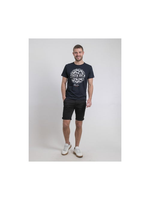 T-shirt col rond pur coton NEVOLTA - Kiabi