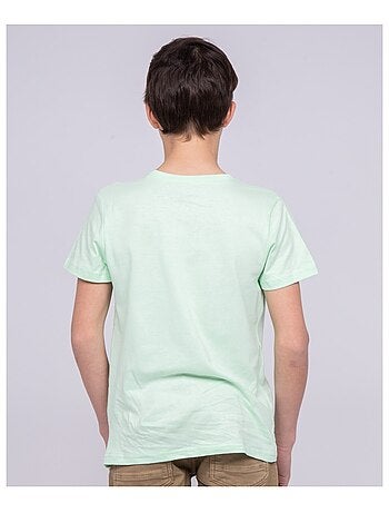 T-shirt col rond pur coton NIBOU garçon