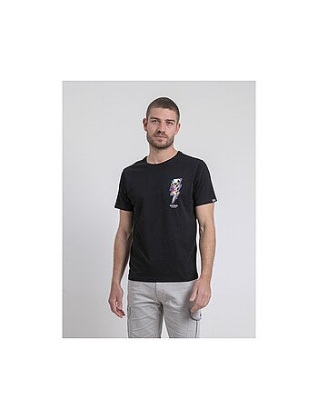T-shirt col rond pur coton NIKISKULL