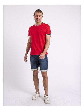 T-shirt col rond pur coton NILOTIN