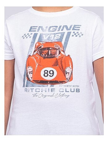 T-shirt col rond pur coton NITALI garçon