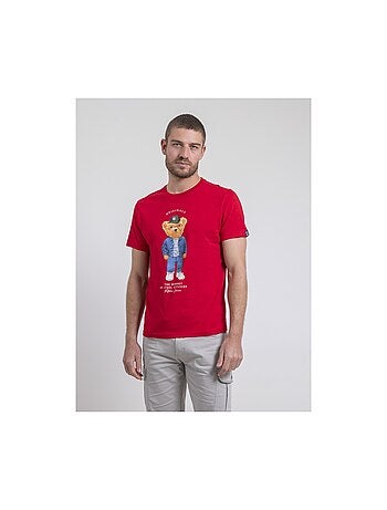 T-shirt col rond pur coton NOBENITO