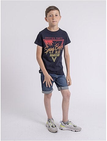 T-shirt col rond pur coton NOCLARK-J