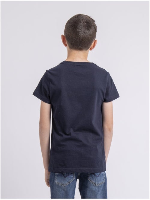 T-shirt col rond pur coton NOCLARK-J - Kiabi