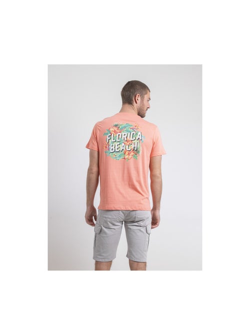 T-shirt col rond pur coton NOGOZO - Kiabi