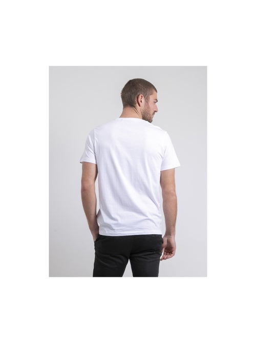 T-shirt col rond pur coton NOUKIWI - Kiabi
