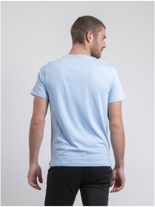 T-shirt col rond pur coton NOUKIWI - Kiabi