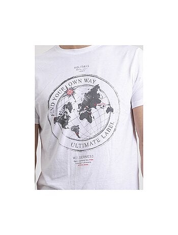 T-shirt col rond pur coton NOULAME