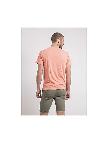 T-shirt col rond pur coton noulame