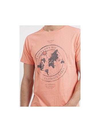 T-shirt col rond pur coton noulame