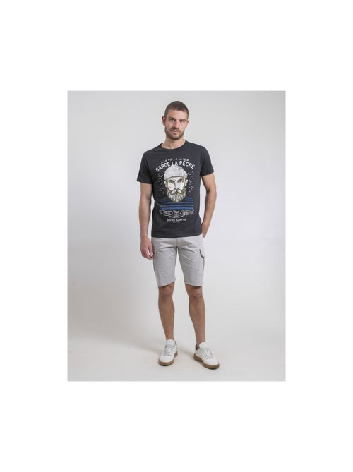 T-shirt col rond pur coton NOULANDY - Kiabi