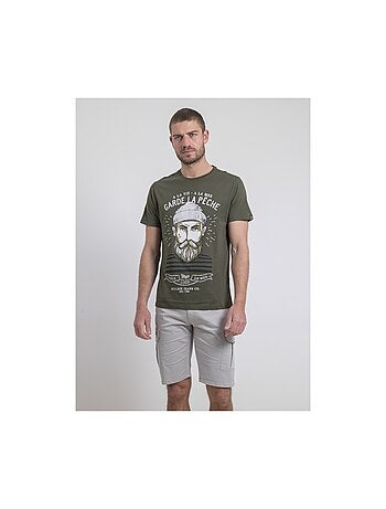 T-shirt col rond pur coton NOULANDY