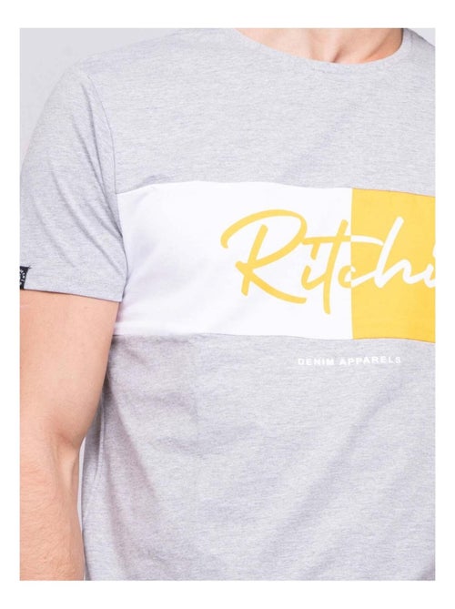 T-shirt col rond pur coton NOWARE - Kiabi