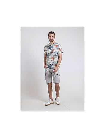 T-shirt col rond pur coton NULOGAN