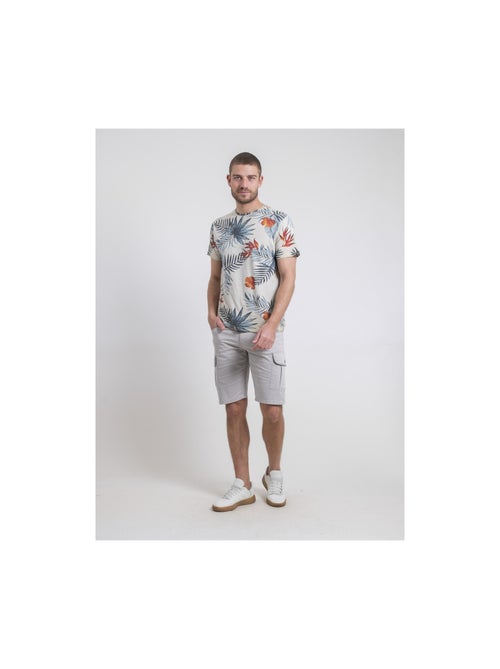 T-shirt col rond pur coton NULOGAN - Kiabi