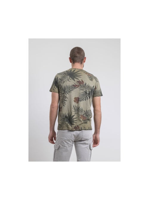 T-shirt col rond pur coton NULOGAN - Kiabi