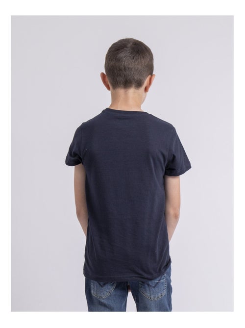 T-shirt col rond pur coton NUMATIS garçon - Kiabi