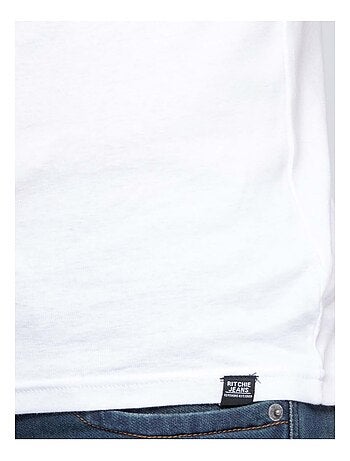 T-shirt col rond pur coton organique WARRY