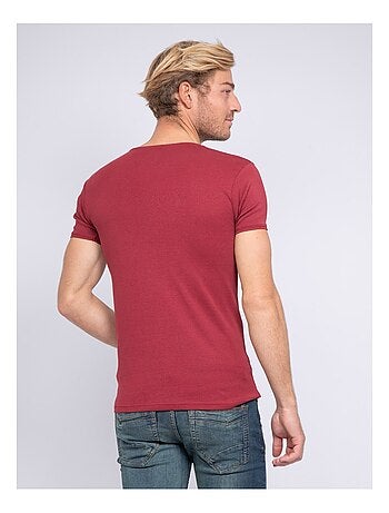 T-shirt col rond pur coton organique WARRY