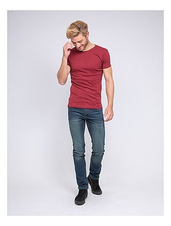 T-shirt col rond pur coton organique WARRY