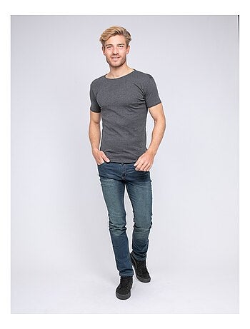 T-shirt col rond pur coton organique WARRY