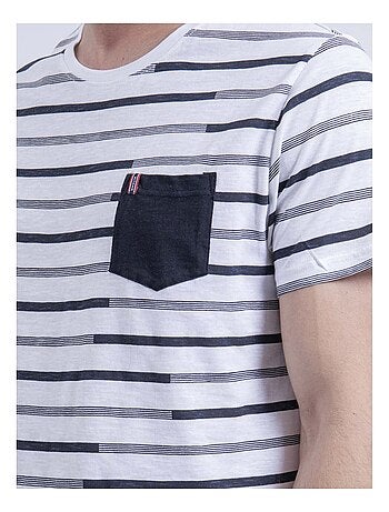 T-shirt col rond rayé NIRABEL