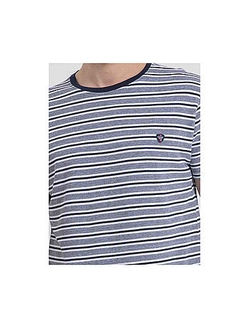 T-shirt col rond rayures NELORENZO