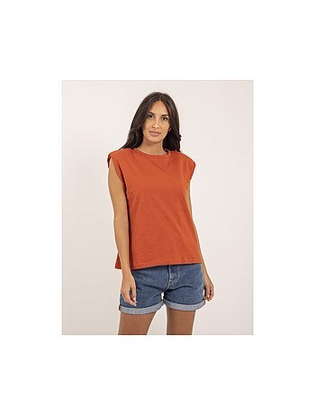 T-shirt col rond sans manches FROZEN