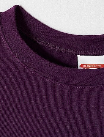 T-shirt col rond Thermolactyl Sensitive thermique - Damart