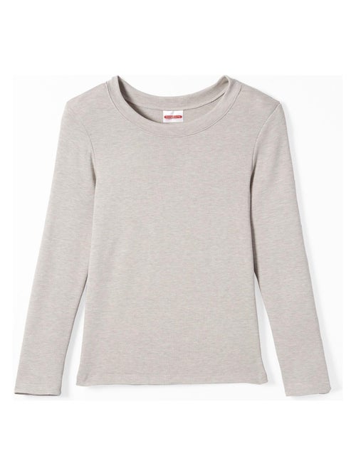 T-shirt col rond Thermolactyl Sensitive thermique - Damart - Kiabi