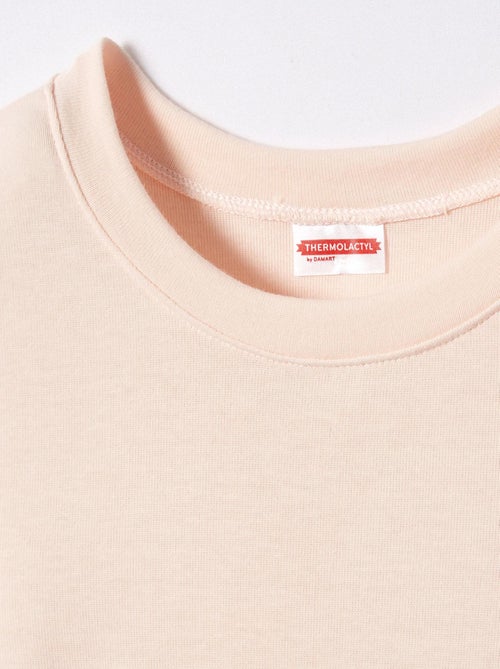 T-shirt col rond Thermolactyl Sensitive thermique - Damart - Kiabi