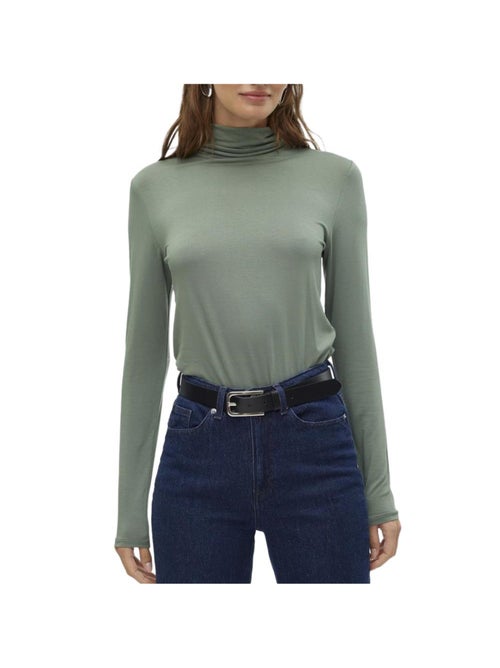 T-shirt col roulé femme vero moda - Kiabi T-shirt col roulé femme vero moda - Kiabi