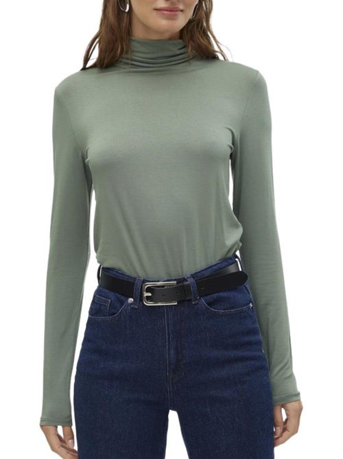 T-shirt col roulé femme vero moda - Kiabi T-shirt col roulé femme vero moda - Kiabi