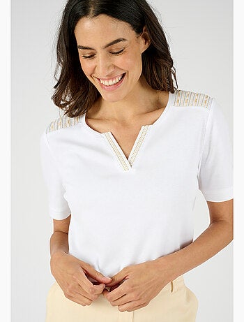 T-shirt col Tunisien - Damart