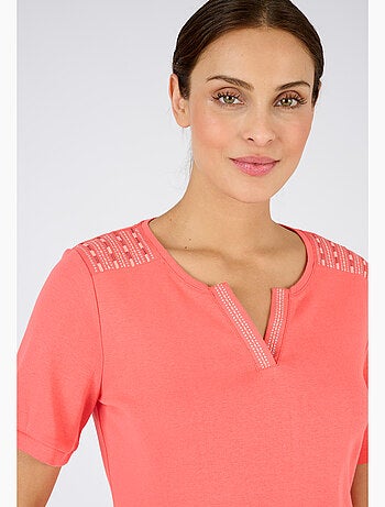 T-shirt col Tunisien - Damart