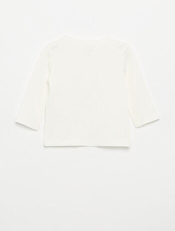 T-shirt col tunisien